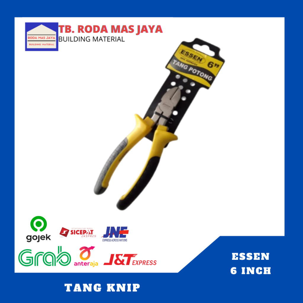 Tang Knip/Tang Potong Kabel 6" Essenn