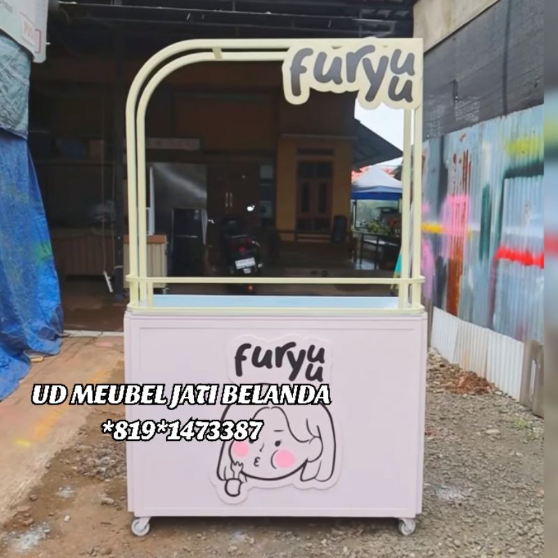 stand booth minimalis booth portable booth jualan