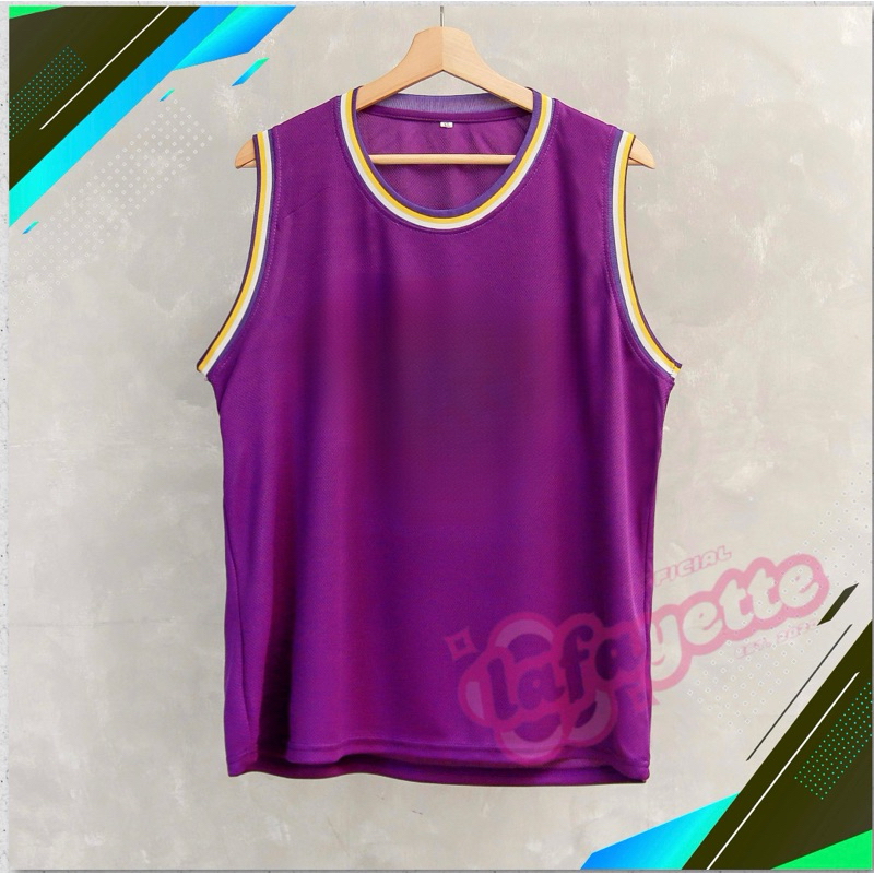 PROMO TERBARU JERSEY POLOS SINGLET BAJU BASKET OLAHRAGA BAJU GYM PRIA WANITA SIZE L-XXL