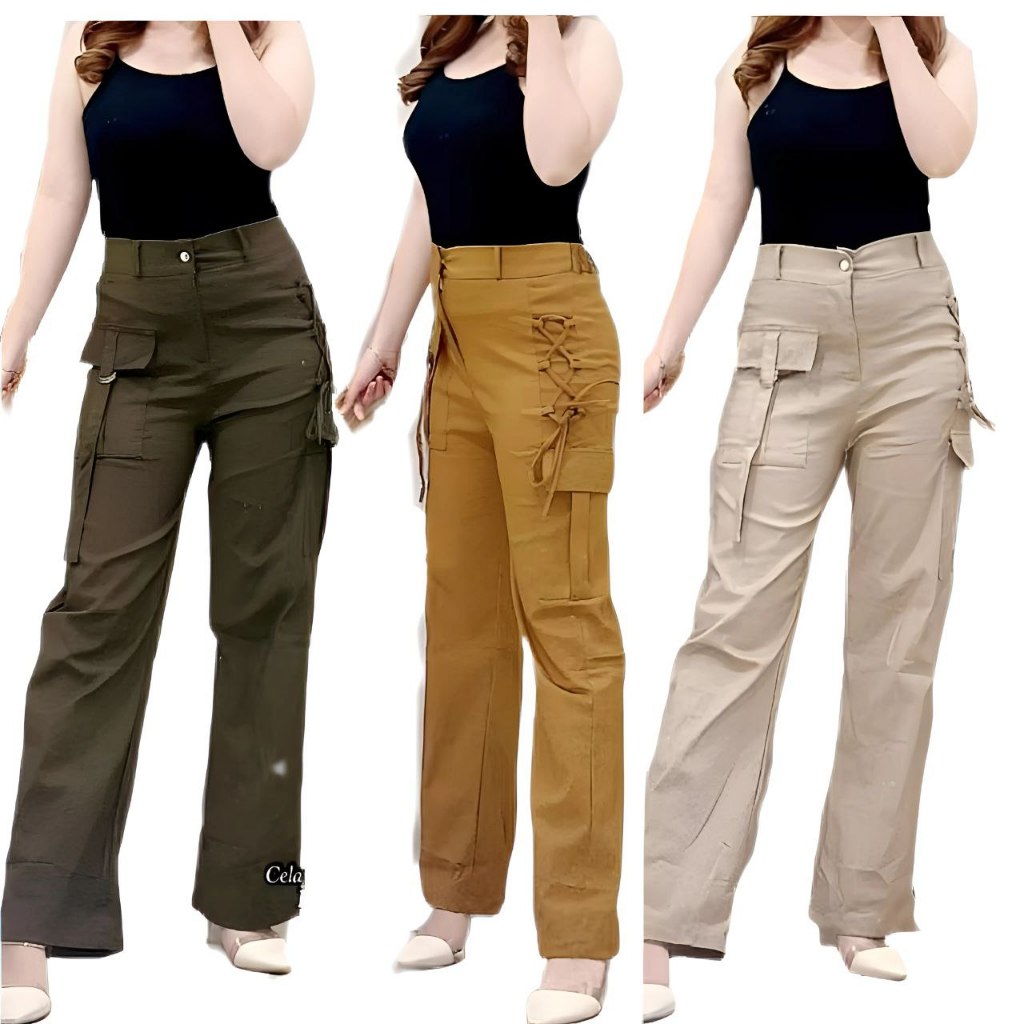 CELANA WANITA PANJANG VALERIE SOFT JEANS KULOT KEPANG STRETCH CELANA KERJA CEWEK PJ 151