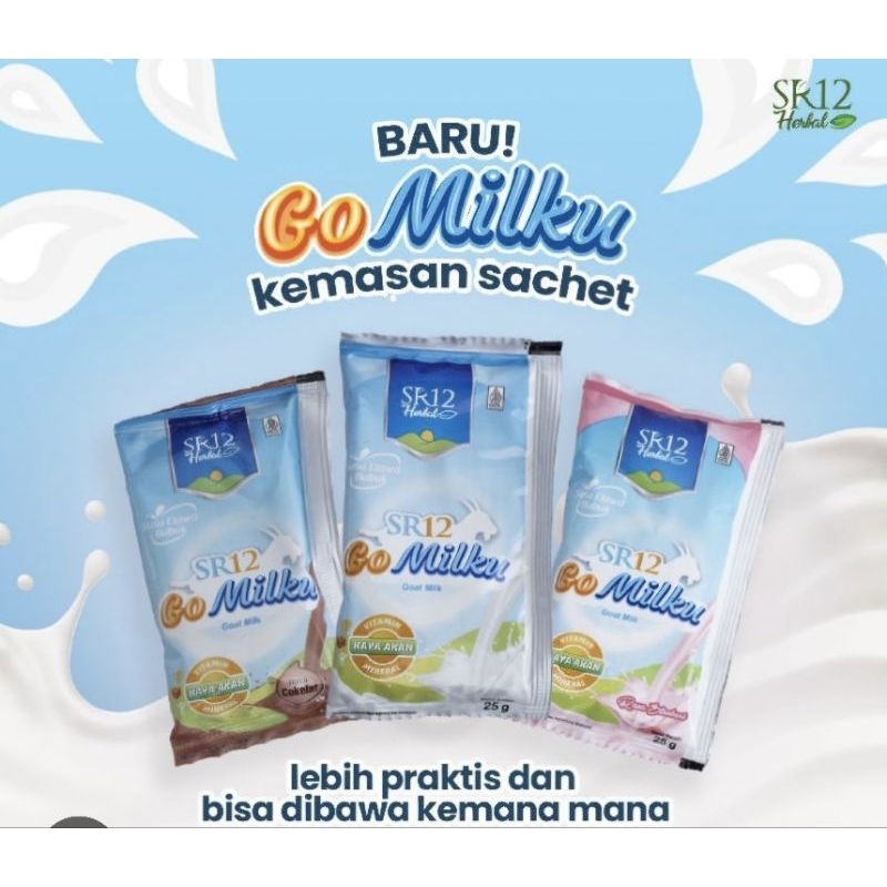 

Gomilku SR12 sachet susu gomilku sr12 saset susu kambing etawa susu rendah lemak susu rendah gula susu herbal