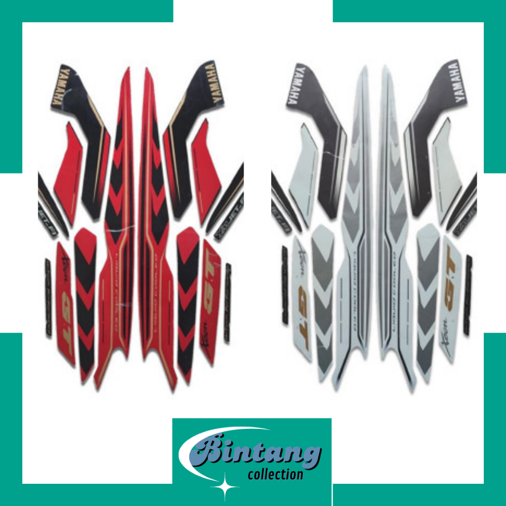 STIKER STRIPING STANDART XEON GT 2015 - LIST MOTOR MIO XEON GT 2015 - STIKER MIO XEON GT 2015 TERMUR