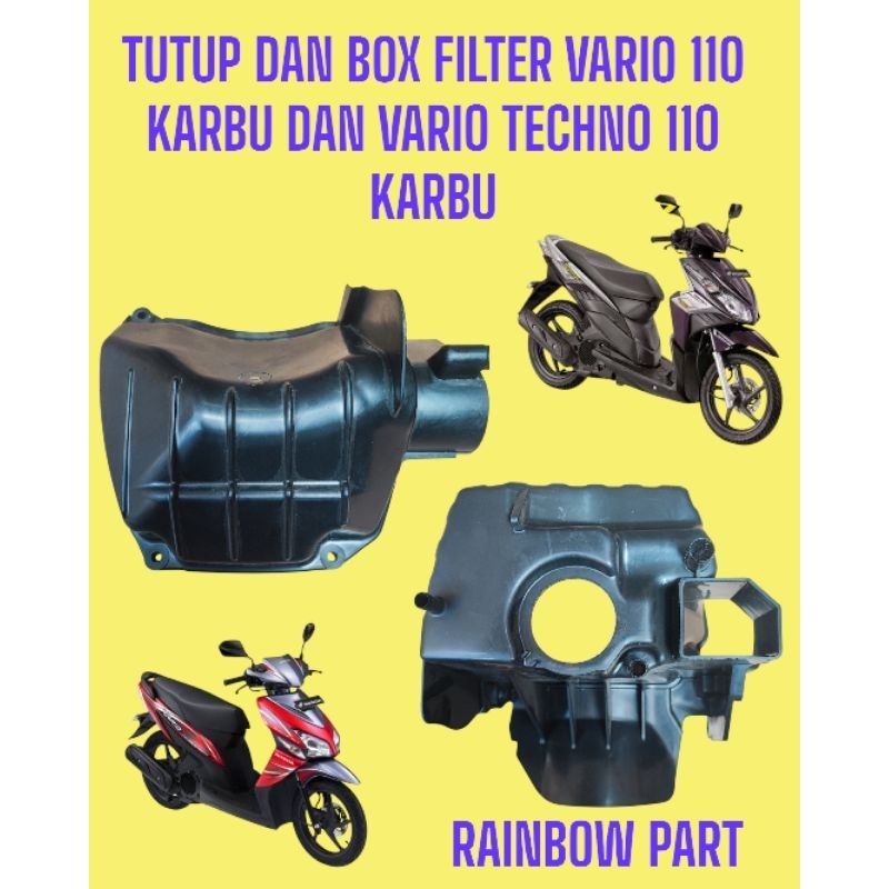 Tutup Box filter vario 110 karbu vario techno 110 karbu ORIGINAL