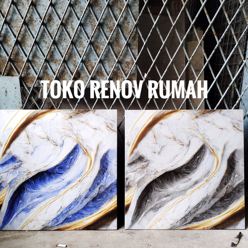 keramik 50x50 motif marmer (glossy) / keramik motif gold/ keramik gold/ keramik lantai ruangan/ kera