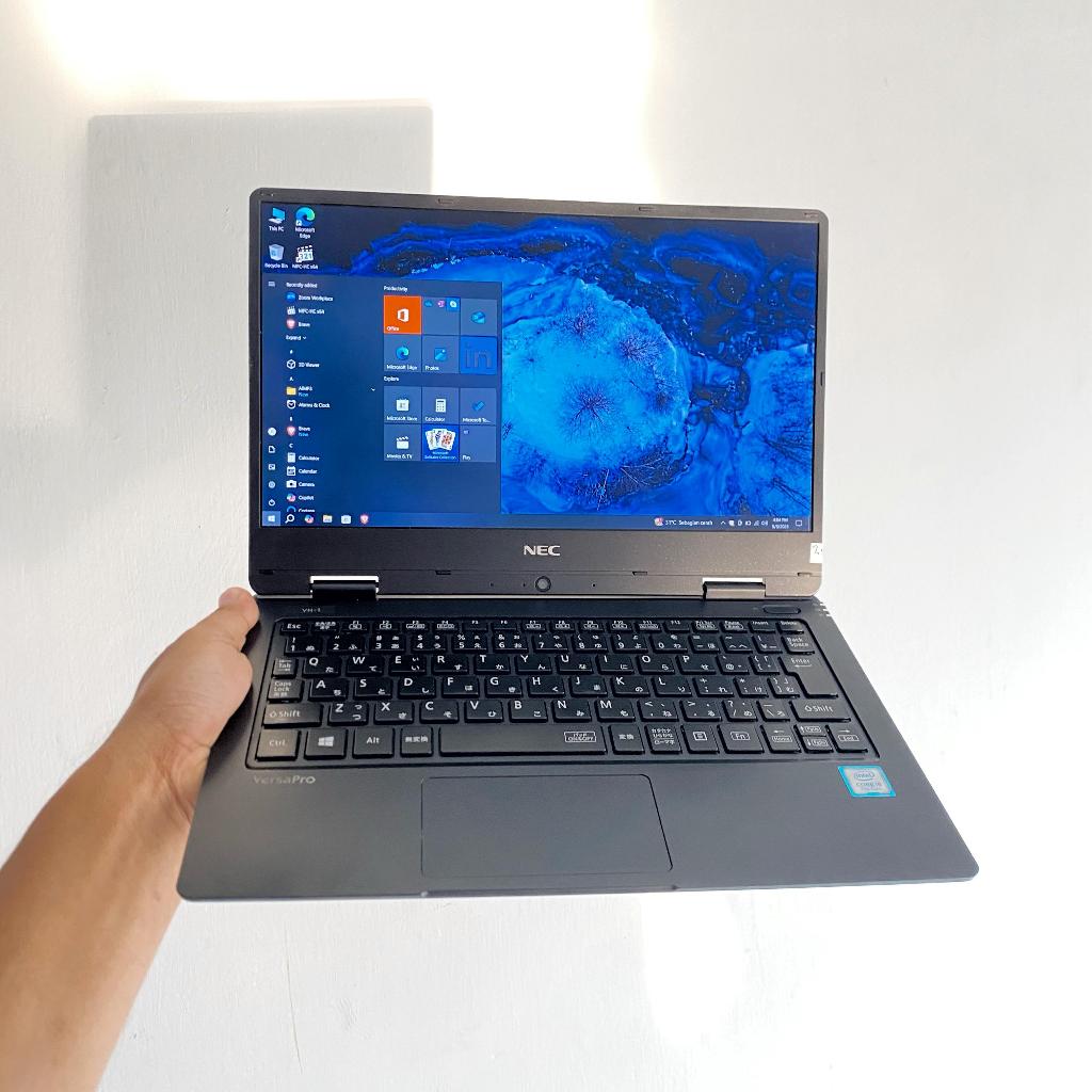 Laptop 1 Jutaan Bukan Ecek-Ecek NEC Versapro VH-1 Intel Core i5-Gen 7 Ram 4GB SSD 128GB 12.5" IPS FH