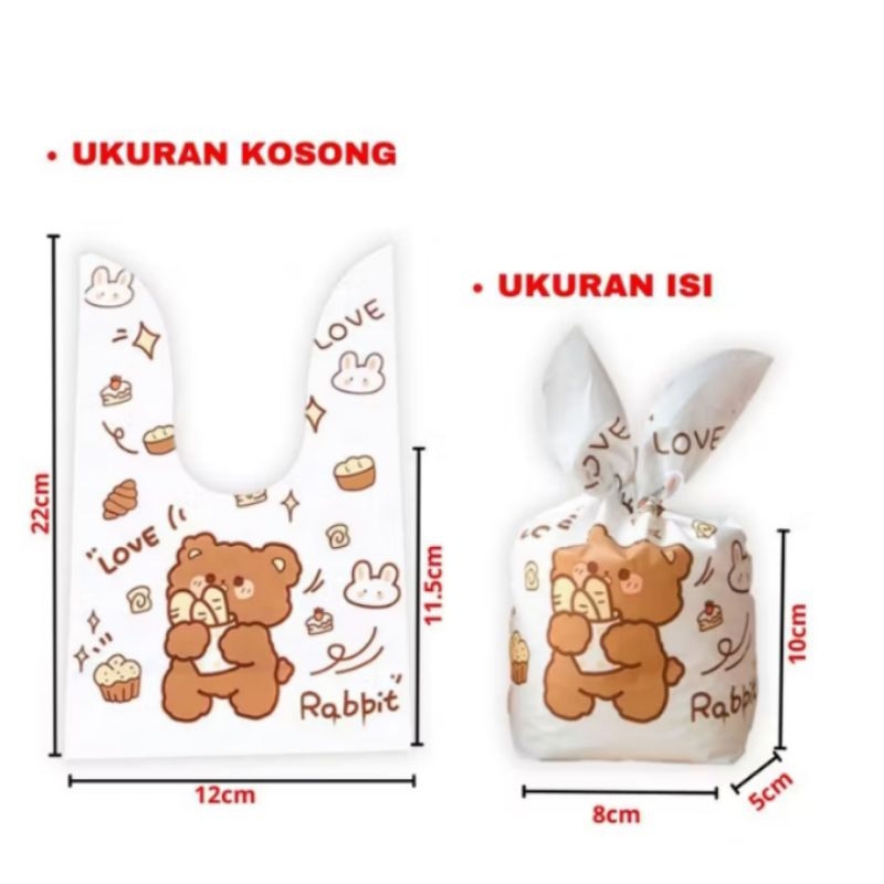 

Goodie Bag Plastik Permen Karakter Isi 10pcs Kantong Bingkisan Souvenir Tas Hampers Snack