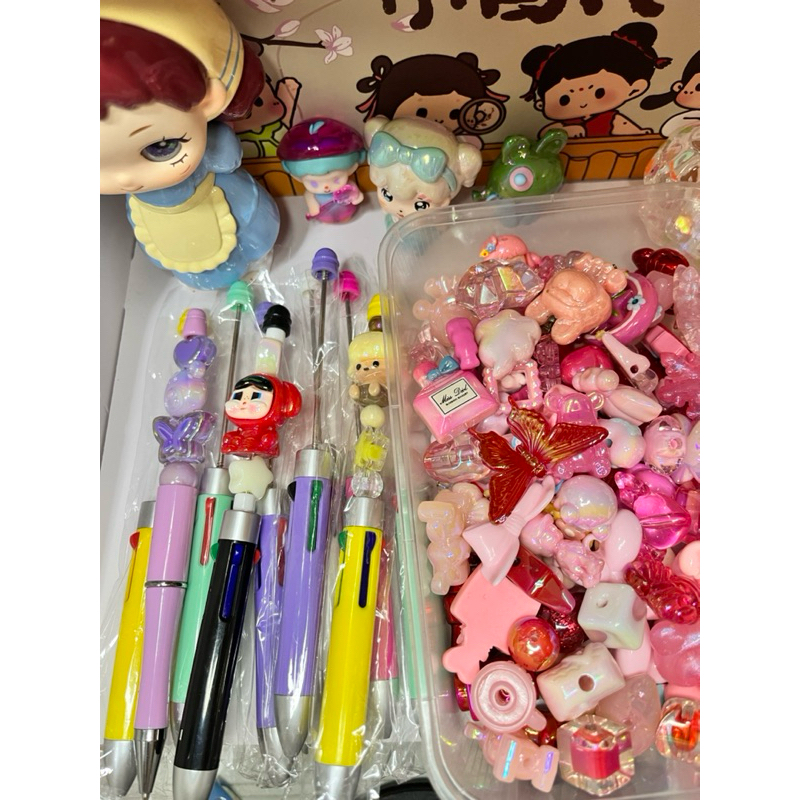

Paket Diy pulpen + manik