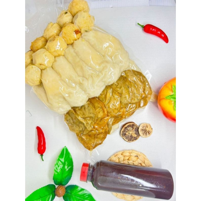 

Pempek Ikan Tenggiri Asli Palembang Isi 50pcs