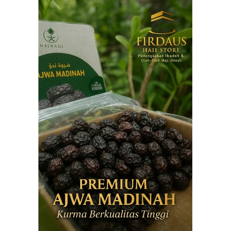 

Kurma Ajwa Premium 1dus (5kg) — Oleh-oleh Haji Dan Umrah