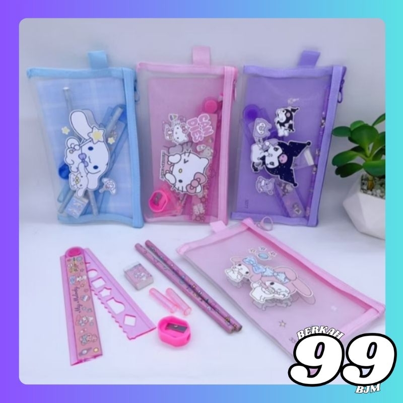 

Paket Alat Tulis Motif dengan Tempat Pensil Bergambar Karakter Lucu
