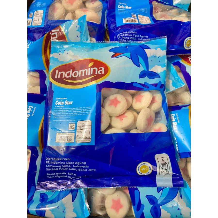 

INDOMINA COIN STAR IKAN OLAHAN 500GR