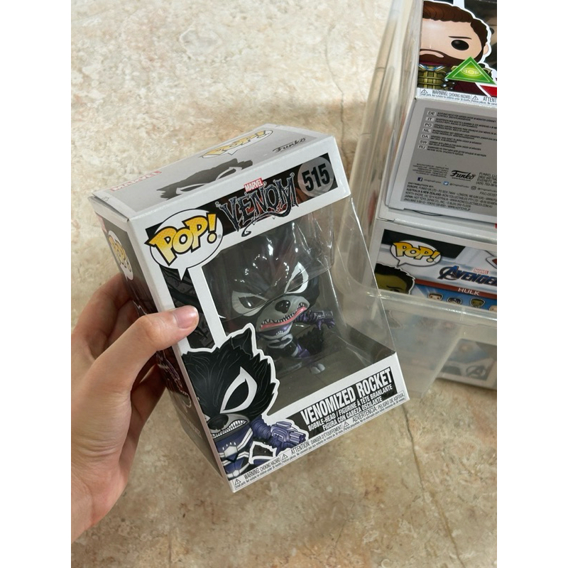 MARVEL FUNKO POP VENOMIZED ROCKET 515