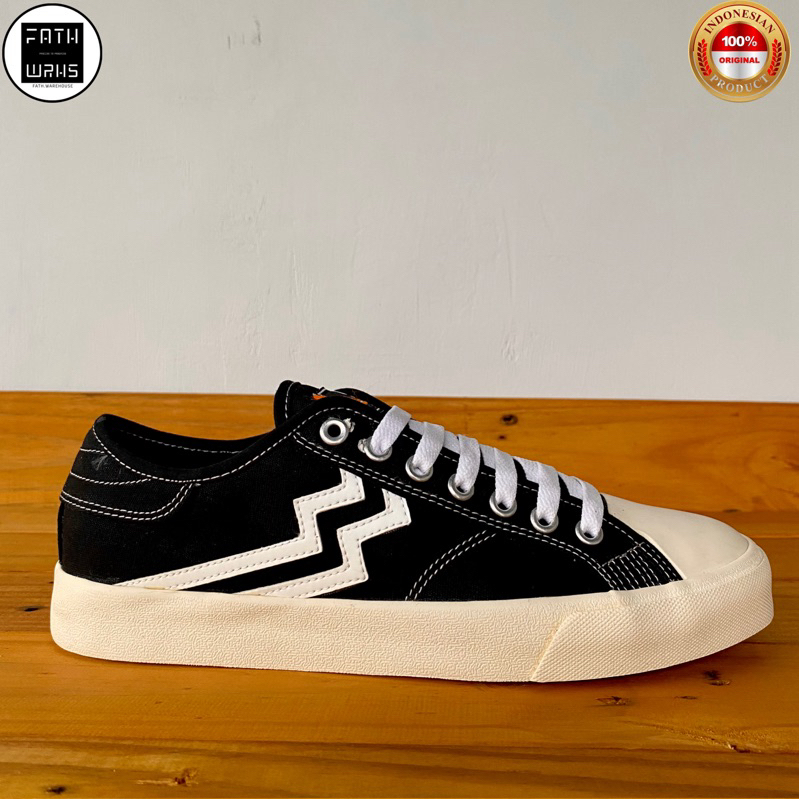 Sepatu Geoff Max 100% Original - Maverick Black White STZ | Sepatu Pria | Sepatu Wanita