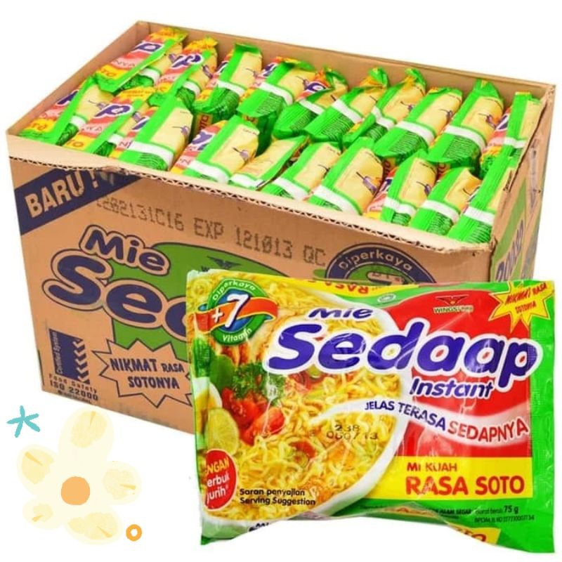 

mie instan sedaap soto