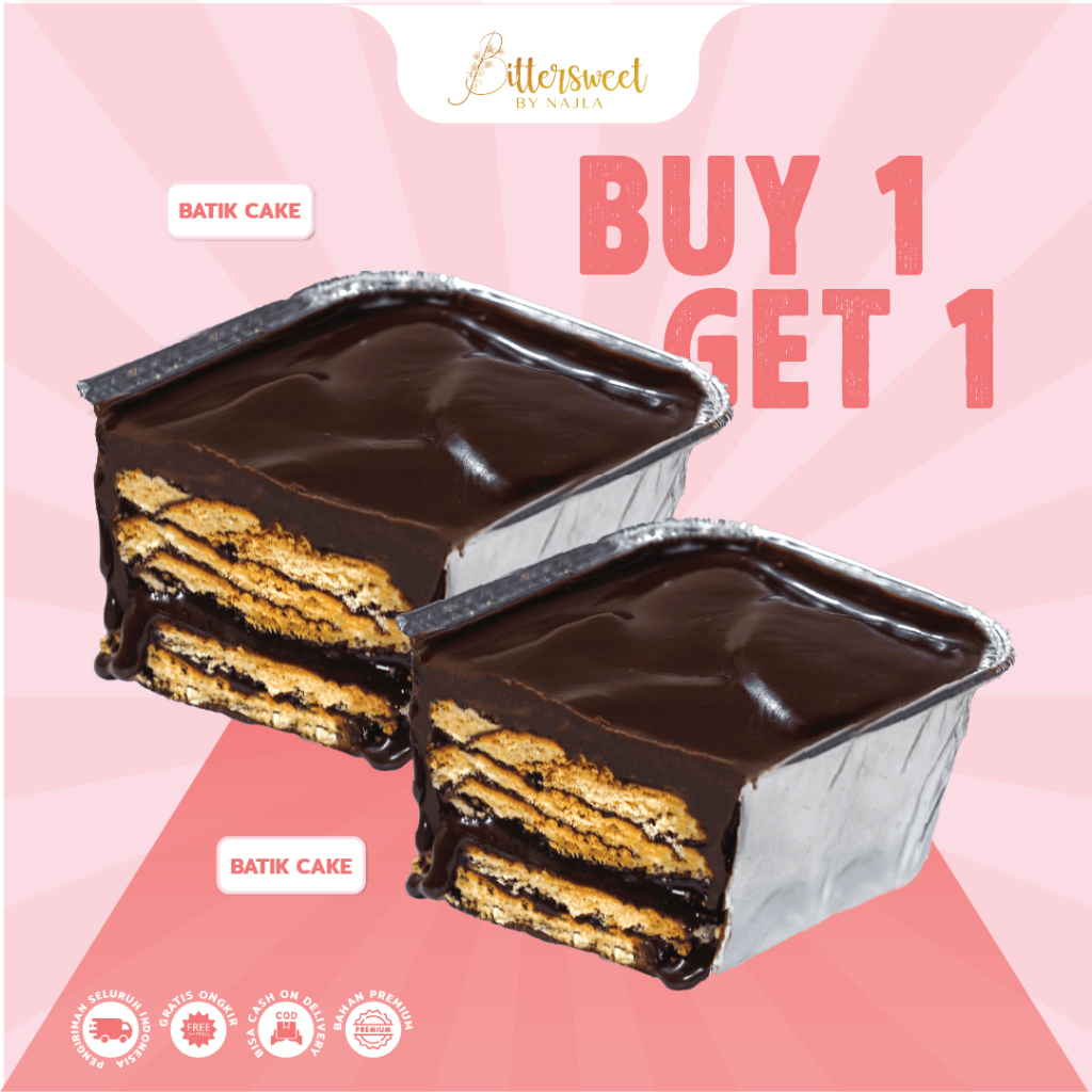 

NEW LAUNCH ( Buy 1 Get 1 ) Batik Cake [ Best Deal ]