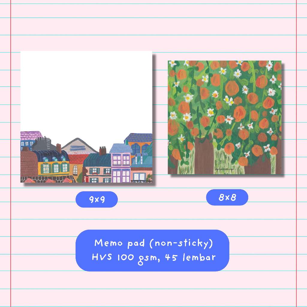 

Polkadidot Journal Memo Pad #1