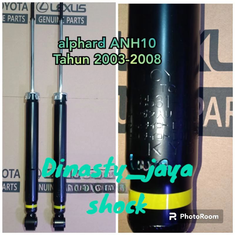 SHOCKBREKER SHOCK ABSOBER TOYOTA ALPHARD ANH10 TAHUN 2003-2008 ORIGINAL