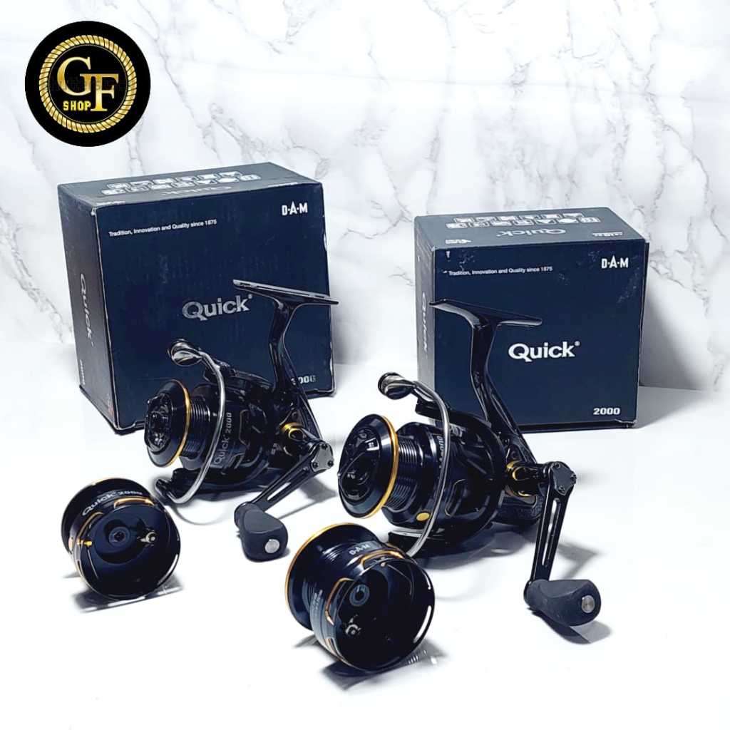 REEL DAM QUICK 2000-3000 GR:5.8:1 / 10BEARINGS