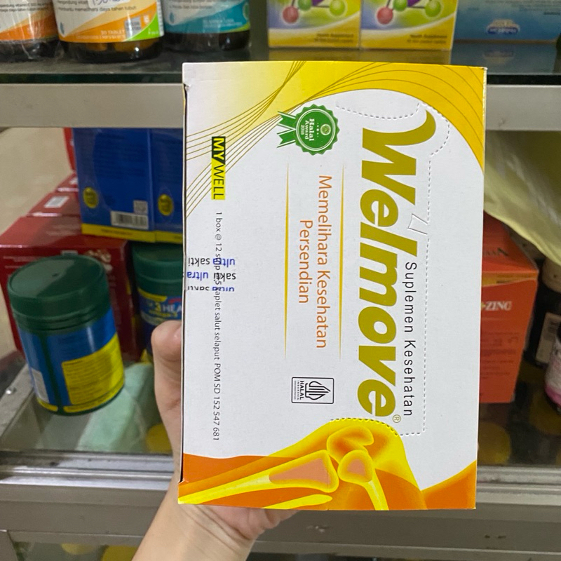 Welmove 1 Box @60 - Memelihara Kesehatan Persendian