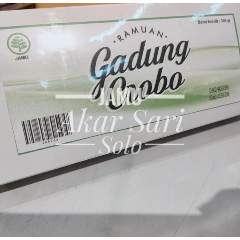 

Jamu Akar Sari - Gadung Crobo Istimewa Rebusan - Mengatasi Prostat