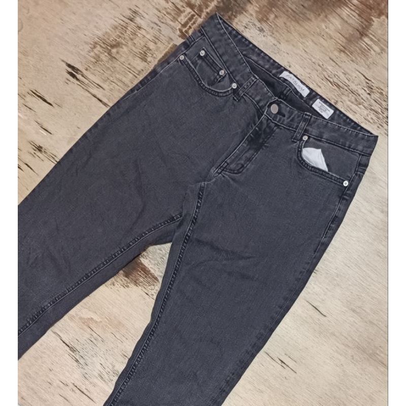 Fatalism Denim Slim Fit Cropped Size 30