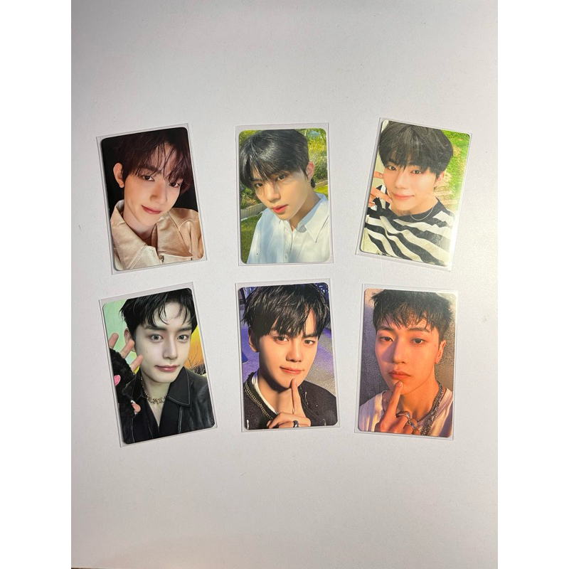 photocard poca trading card official pc zero base one zb1 gunwook zhanghao cgv timeless world gyuvin