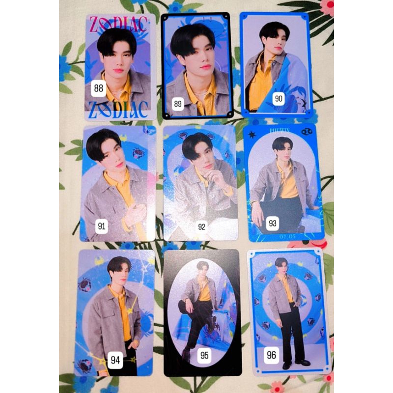 Photocard Official From GMMTV - Gemini, Fourth, Joong, Dunk, Phuwin, Tay, First, Krist, OffGun, Forc