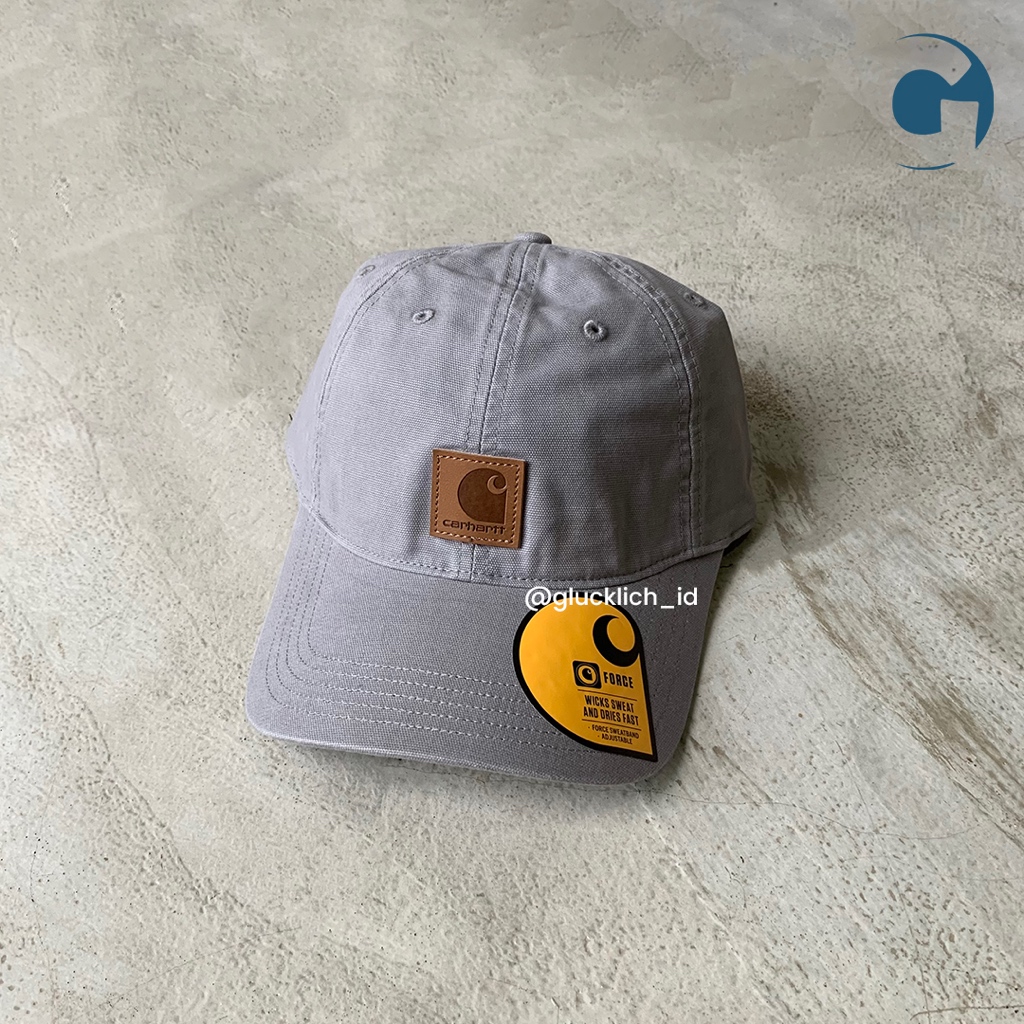 Carhartt, Odessa Ball Cap in Asphalt Gray