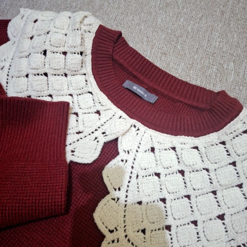 preloved leviora selena sweater