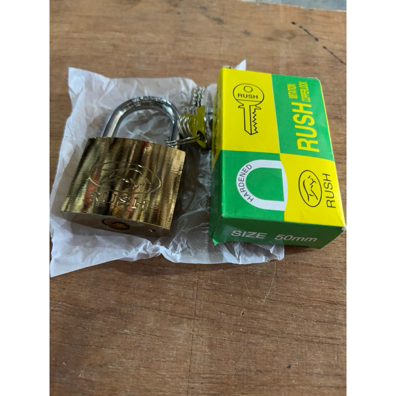 GEMBOK RUSH 50mm GEMBOK KUNING 50 MM