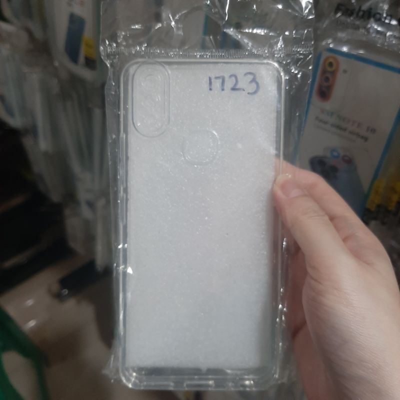 Casing Case Hp Vivo 1723 Vivo V9 Clear Case Hp Bening Airbag Clear Case Tebal
