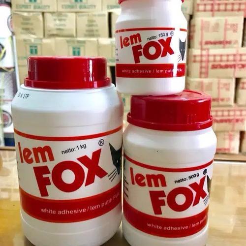 

(1 Pcs) Lem Fox Putih 500gr / Lem Fox Kayu Serbaguna PVAC Botol 500gr