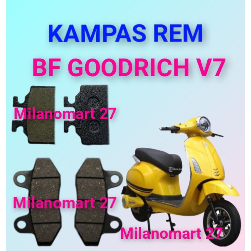 kampas rem BF goodrich v7 kampas rem motor listrik BF GOODRICH V7