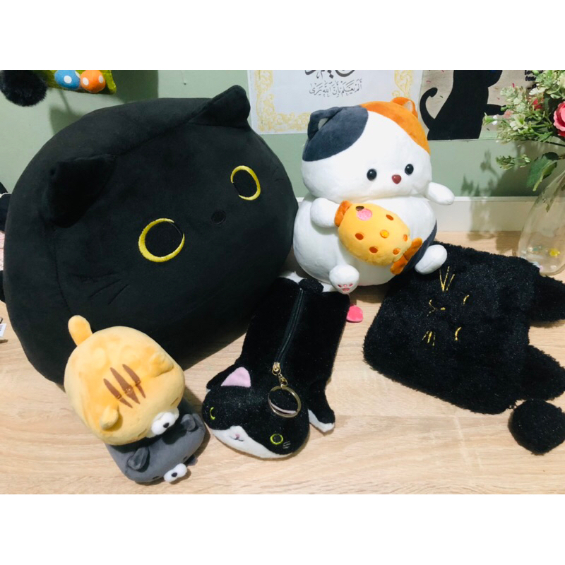 Boneka Kucing Lucu Funclaw|| Mochifuwa Kucing || Tas Kucing || Tempat Pensil