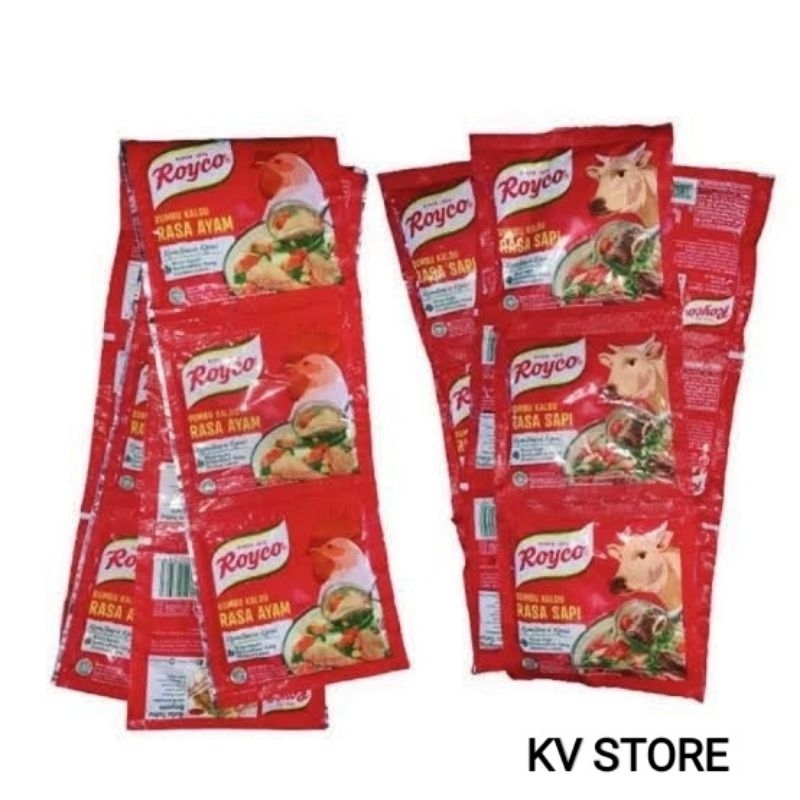 

Royko Ayam / Sapi 8 gr isi 12 sachet