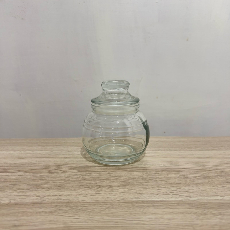 KEDAUNG Toples Stoples Jar Kaca Kedap Ukuran Diameter 5.5 cm Tinggi 9.5 cm