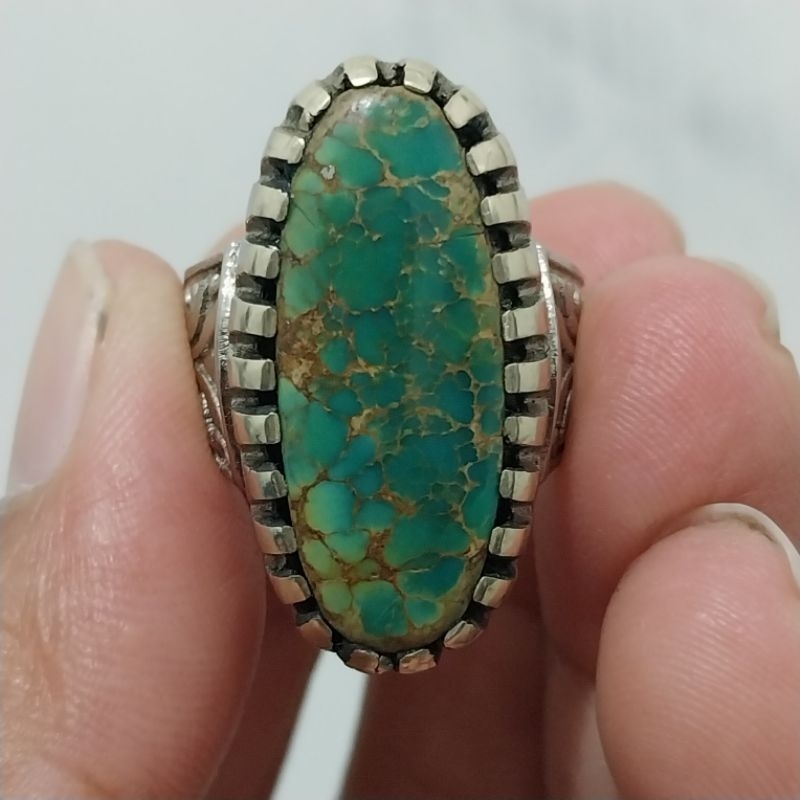 Batu Pirus Persia Hijau