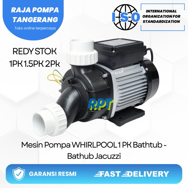 Mesin Pompa WHIRLPOOL 1 PK Bathtub - Bathub Jacuzzi