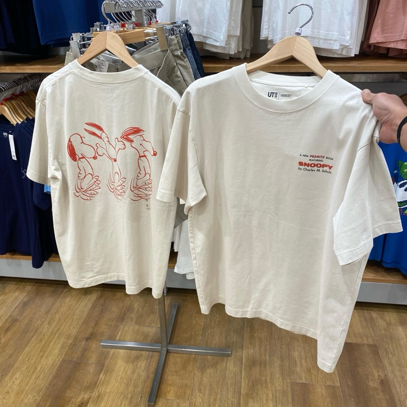 Jastip. Tshirt Uniqlo x Peanuts (Man)