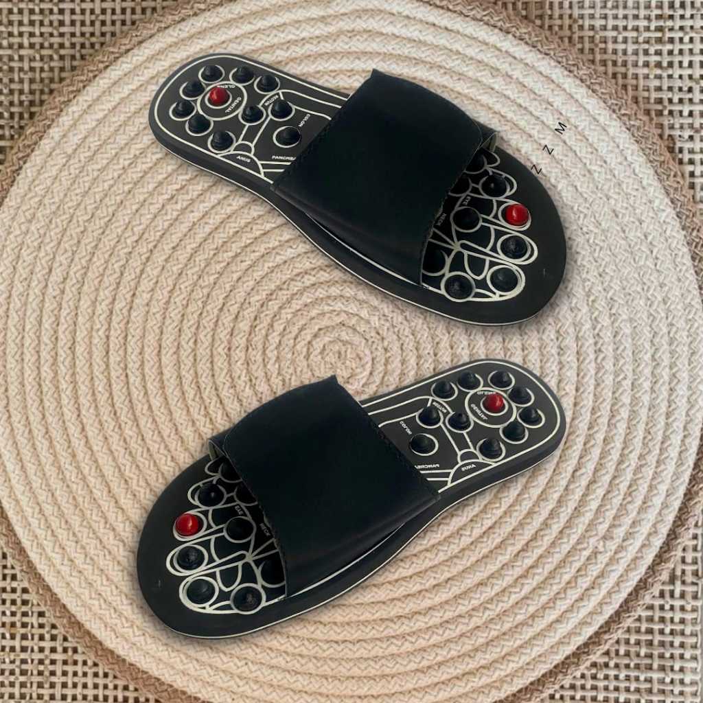 Sandal Refleksi Rematik Kesehatan / Sandal Kesehatan Alat Pijet Kaki Pria Dan Wanita