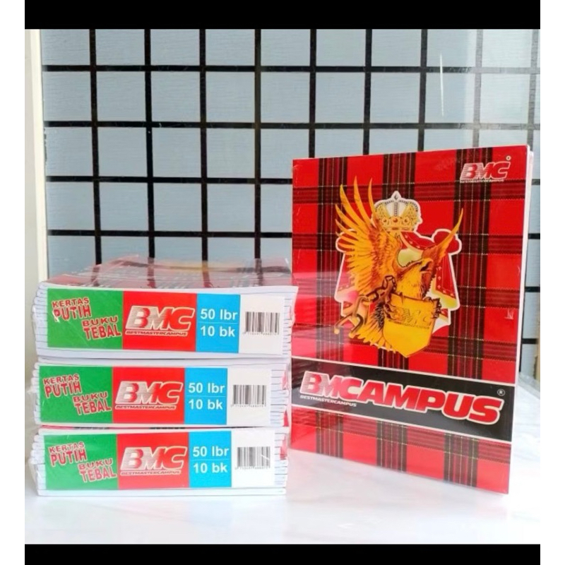 

Buku Tulis Campus Boxy Panjang 50 Lembar Paper Stationery