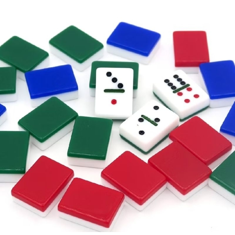 Batu Gaple / Domino Batu Gaplek Tebal 1,1cm /  Domino Batu Gaple / Dam Batu