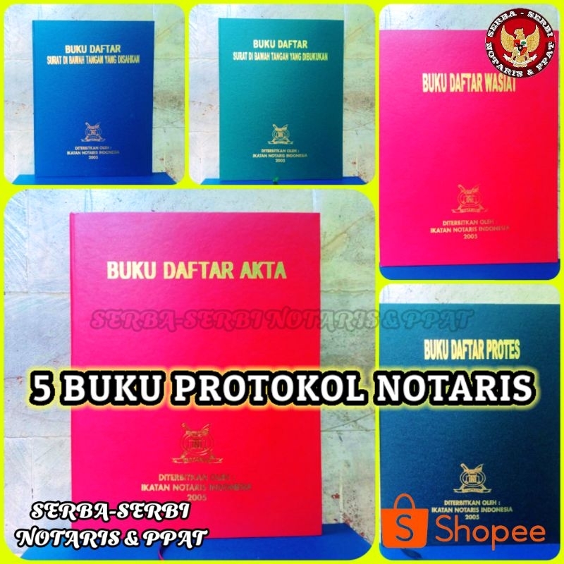 

5 Buku Protokol Khusus Notaris