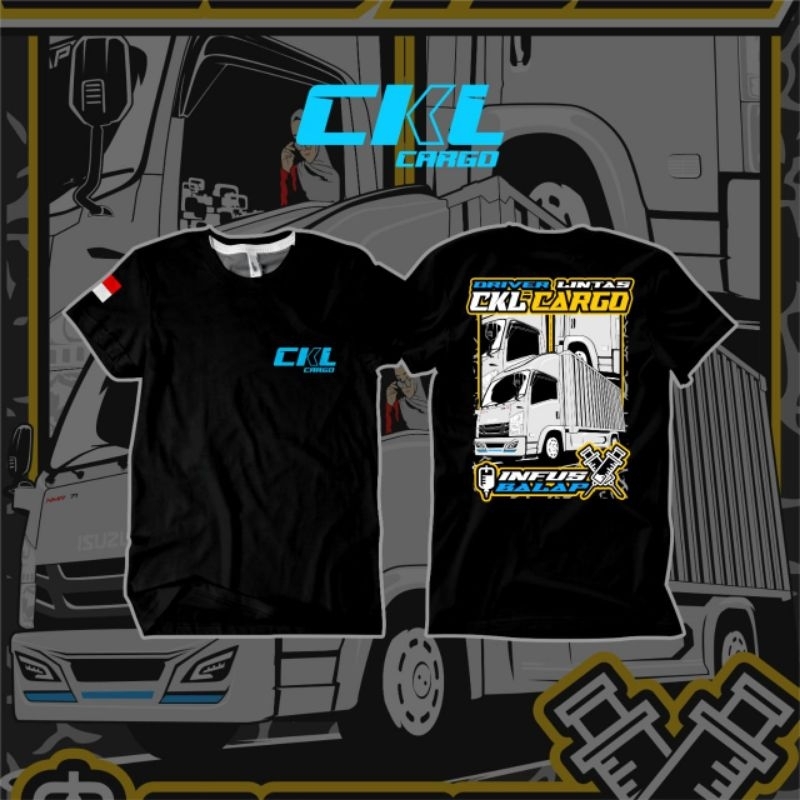 Kaos Truck CKL CARGO | Kaos Truck | Kaos Truck Fashion | Kaos Truck Distro