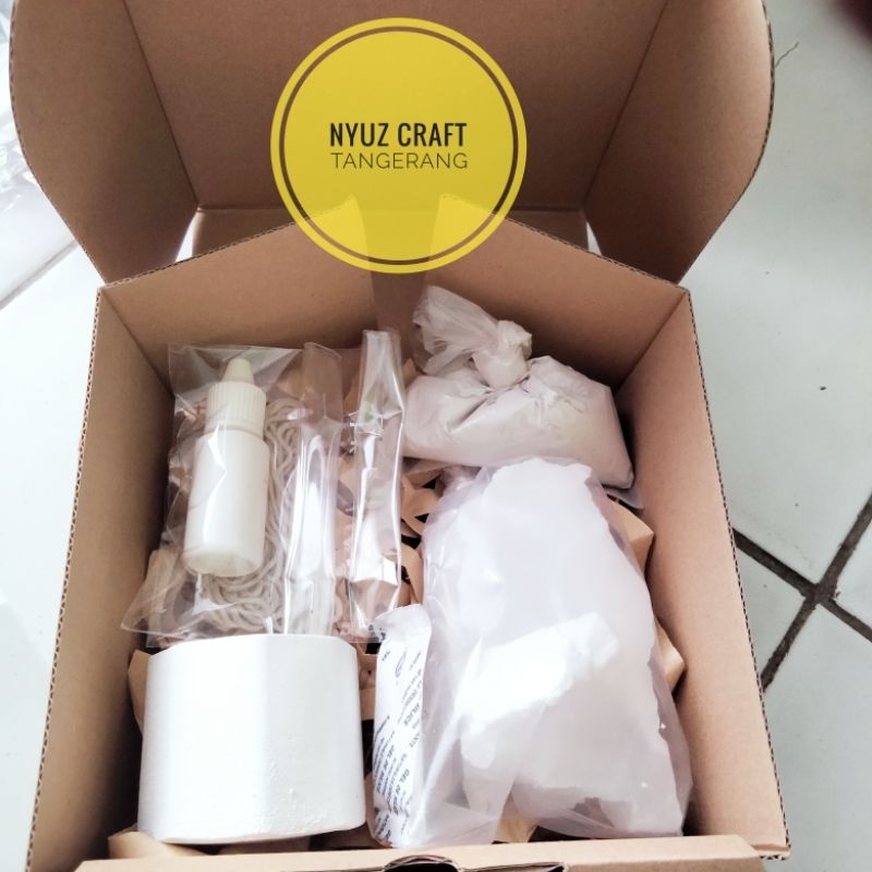 PAKET BELAJAR LILIN MINYAK JELANTAH