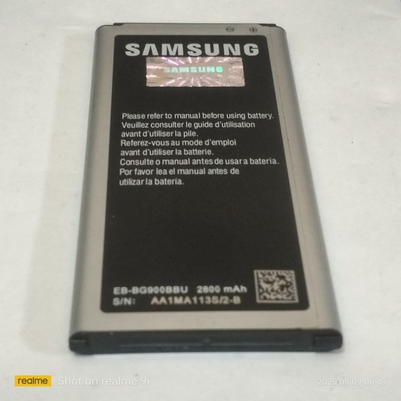 Baterai Samsung Galaxy S5 [Original]