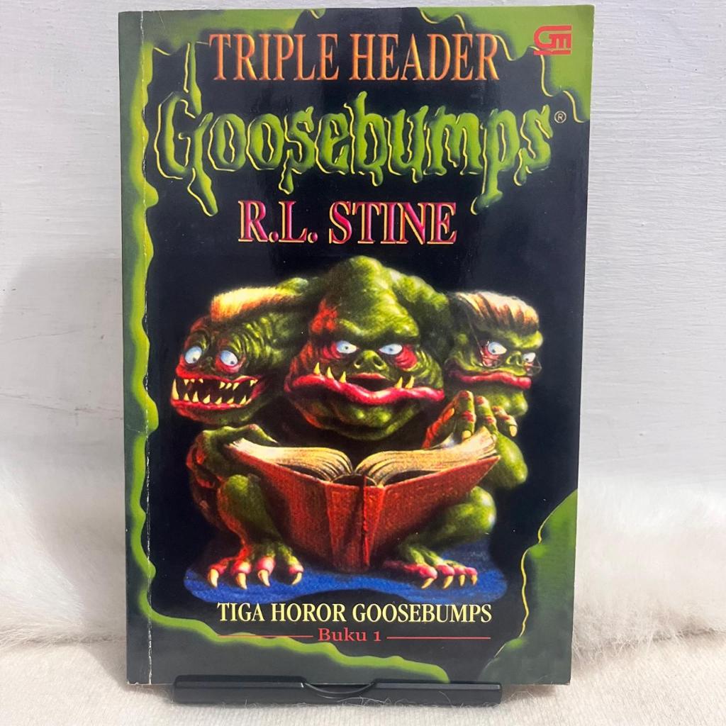 Novel Triple Header Goosebumps | Tiga Horor Goosebumps