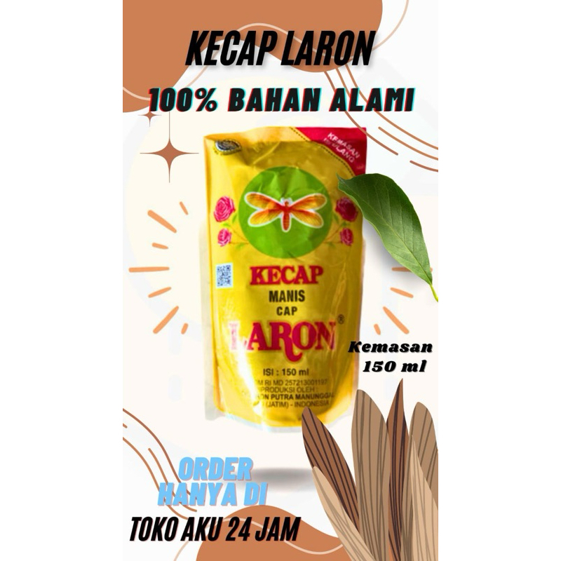 

KECAP LARON KHAS TUBAN REFIL KEMASAN 150 Ml