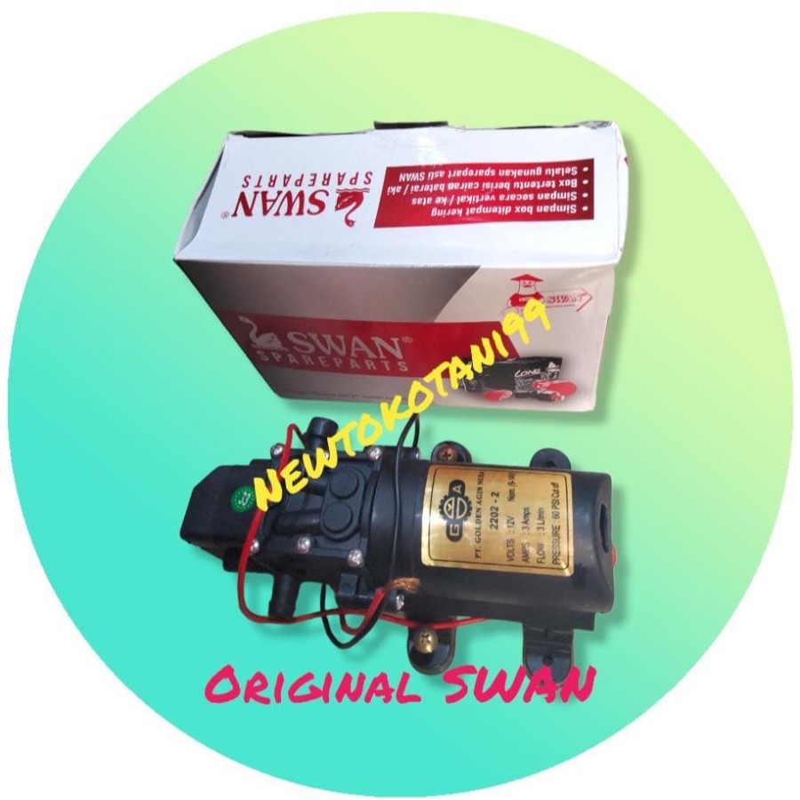 Pompa DINAMO SWAN elektrik dinamo golden agin genuine parts spare part asli sprayer swan