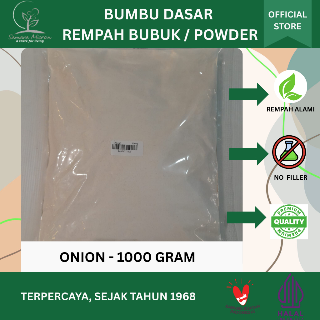 

Samara Micron - Onion / Bombay Bubuk 1000 gr